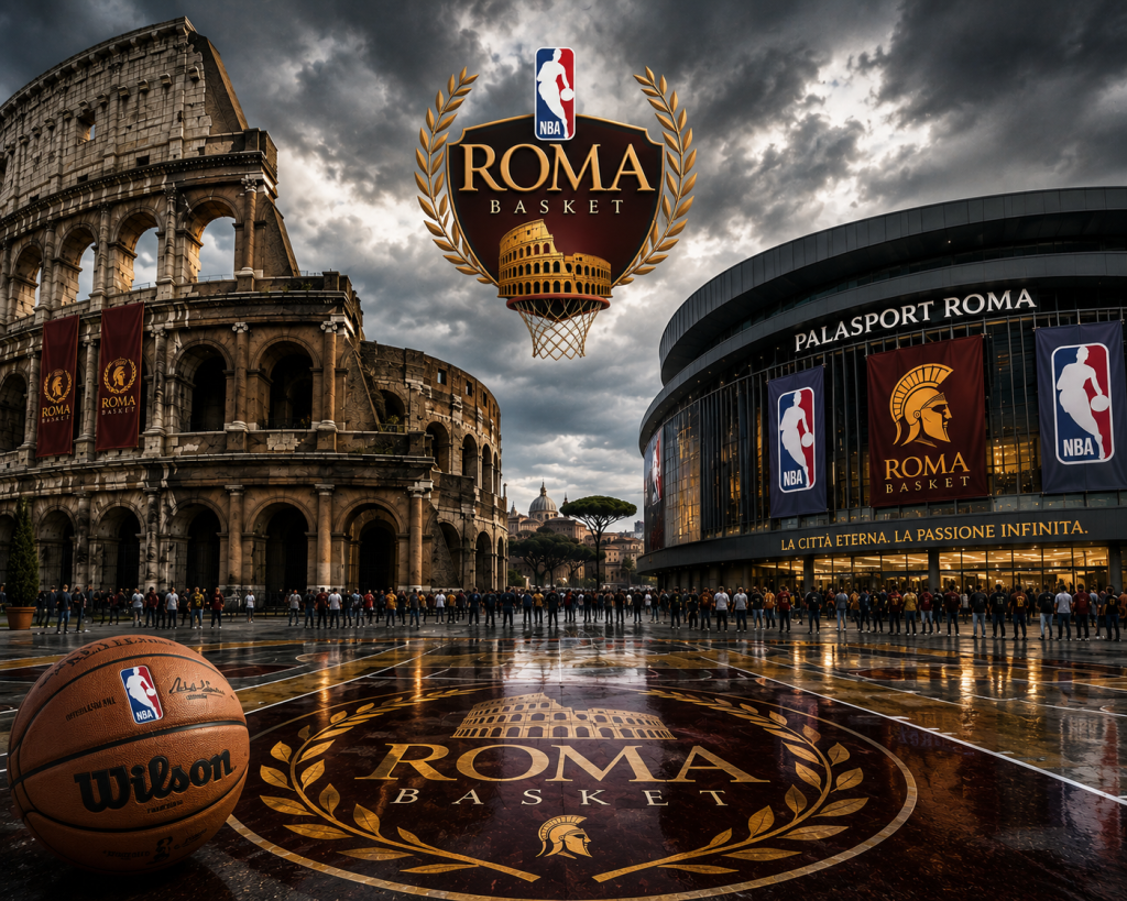 nba europe nuvole a Roma