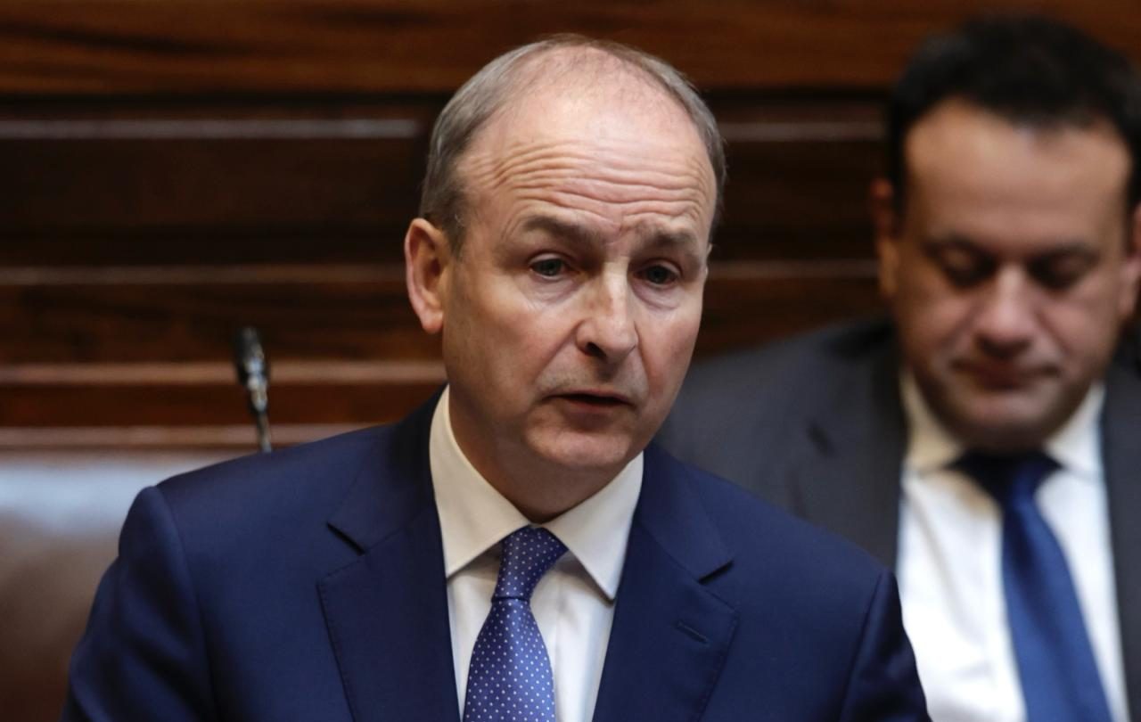 Il premier irlandese Martin