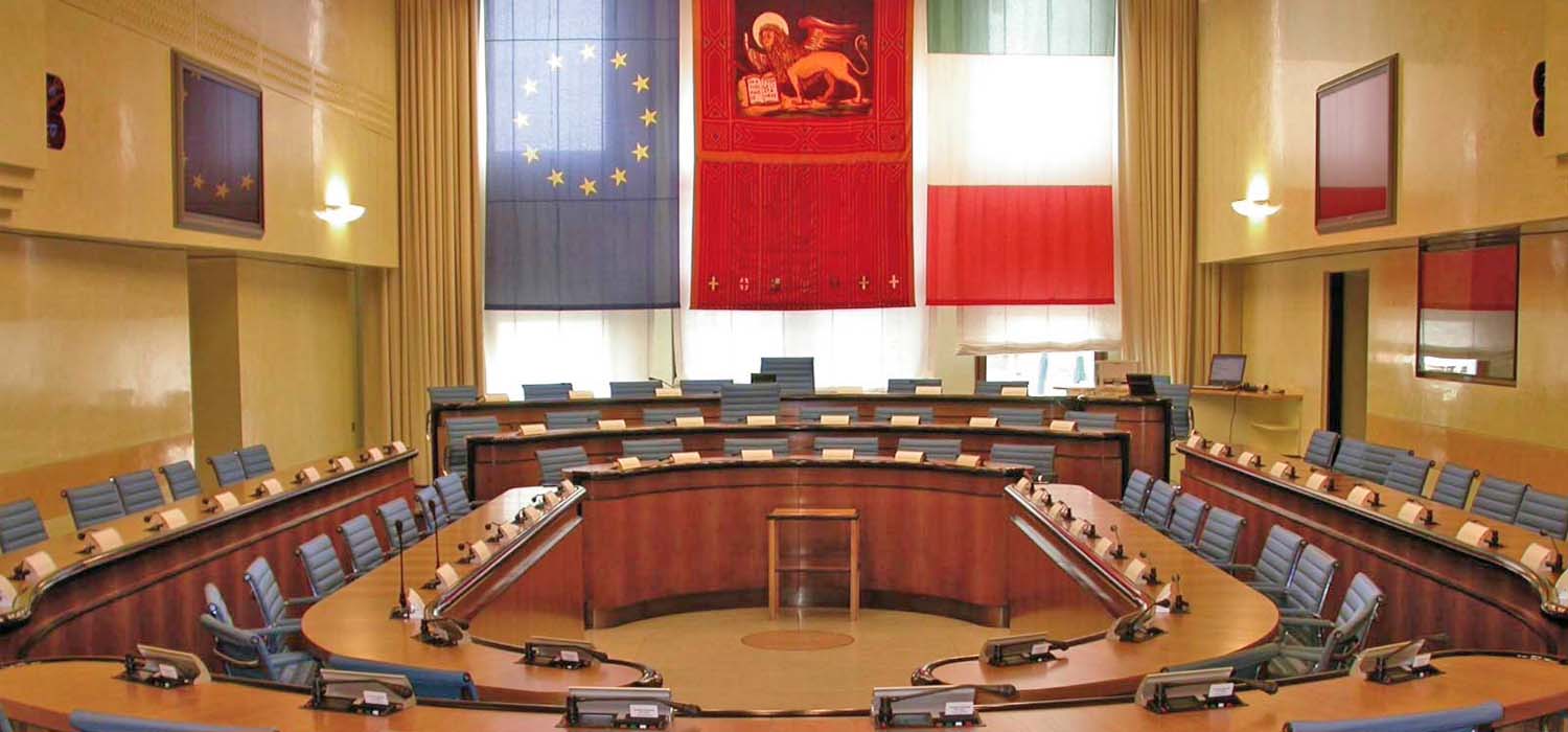 Aula consiliare regione Veneto