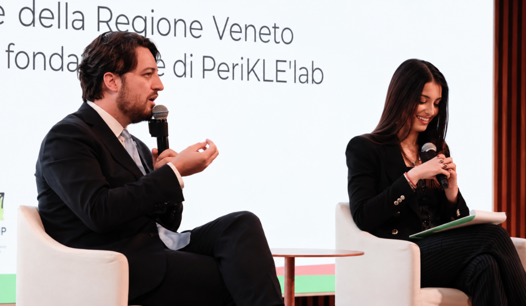 Alberto Stefani e Marta De Vivo a Venezia